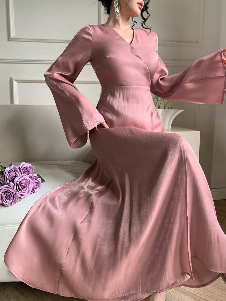Rochie maxi SHEIN, roz