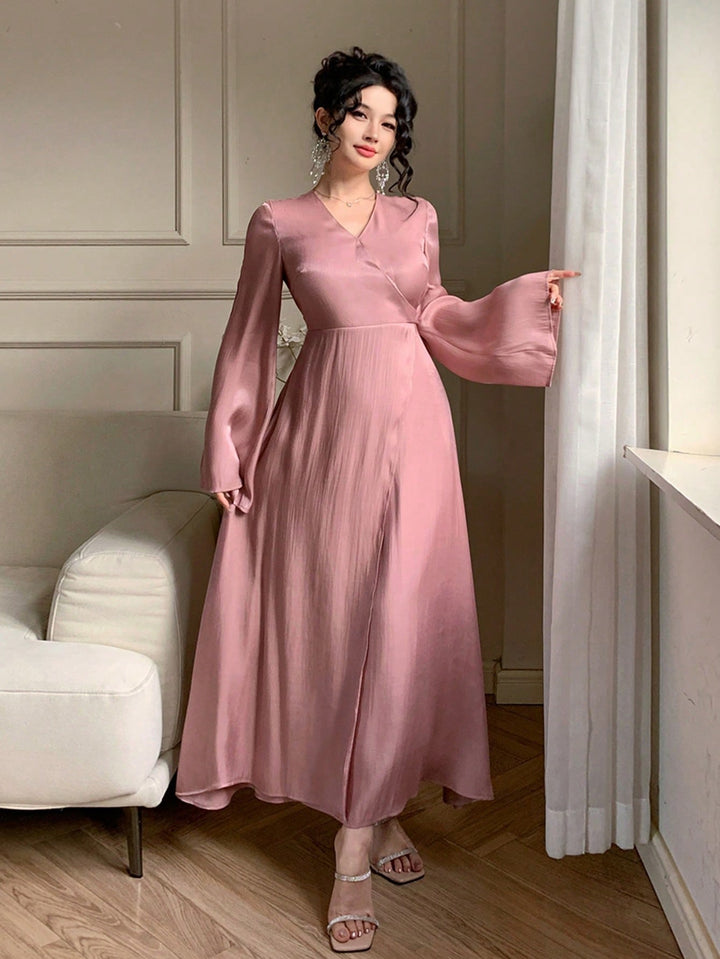Rochie maxi SHEIN, roz