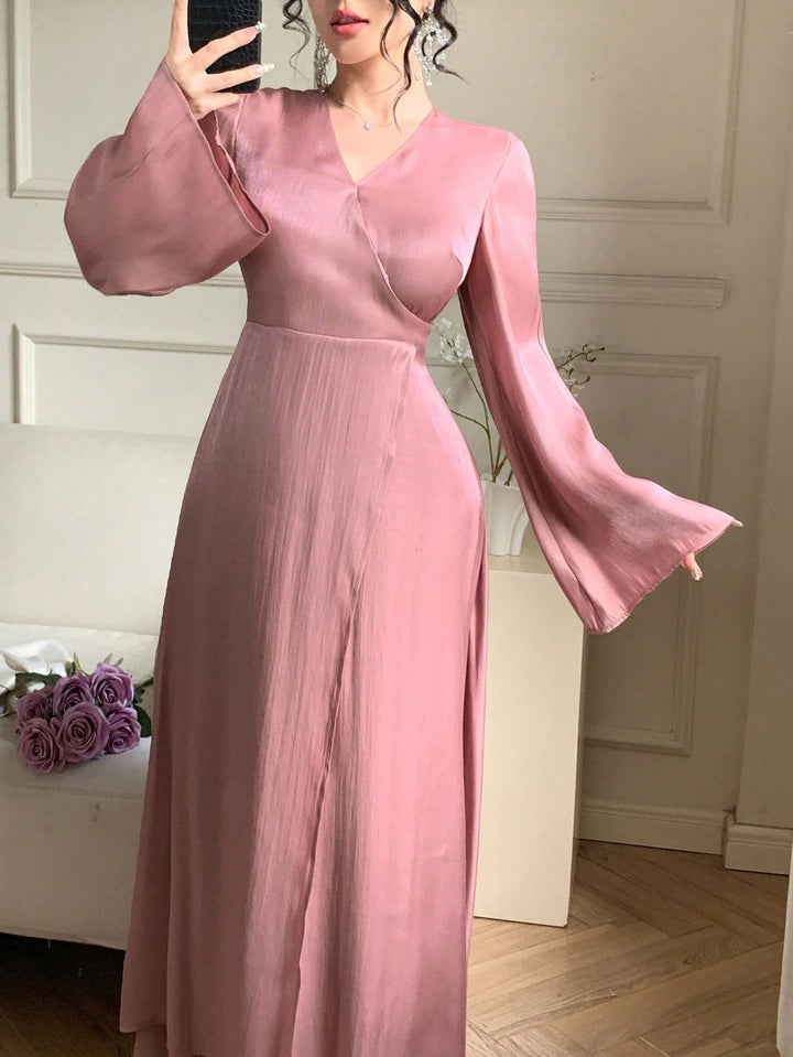 Rochie maxi SHEIN, roz