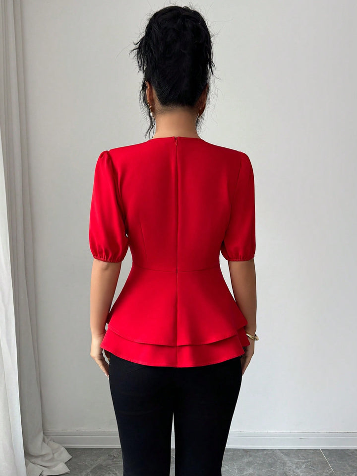 Bluza SHEIN, roșu