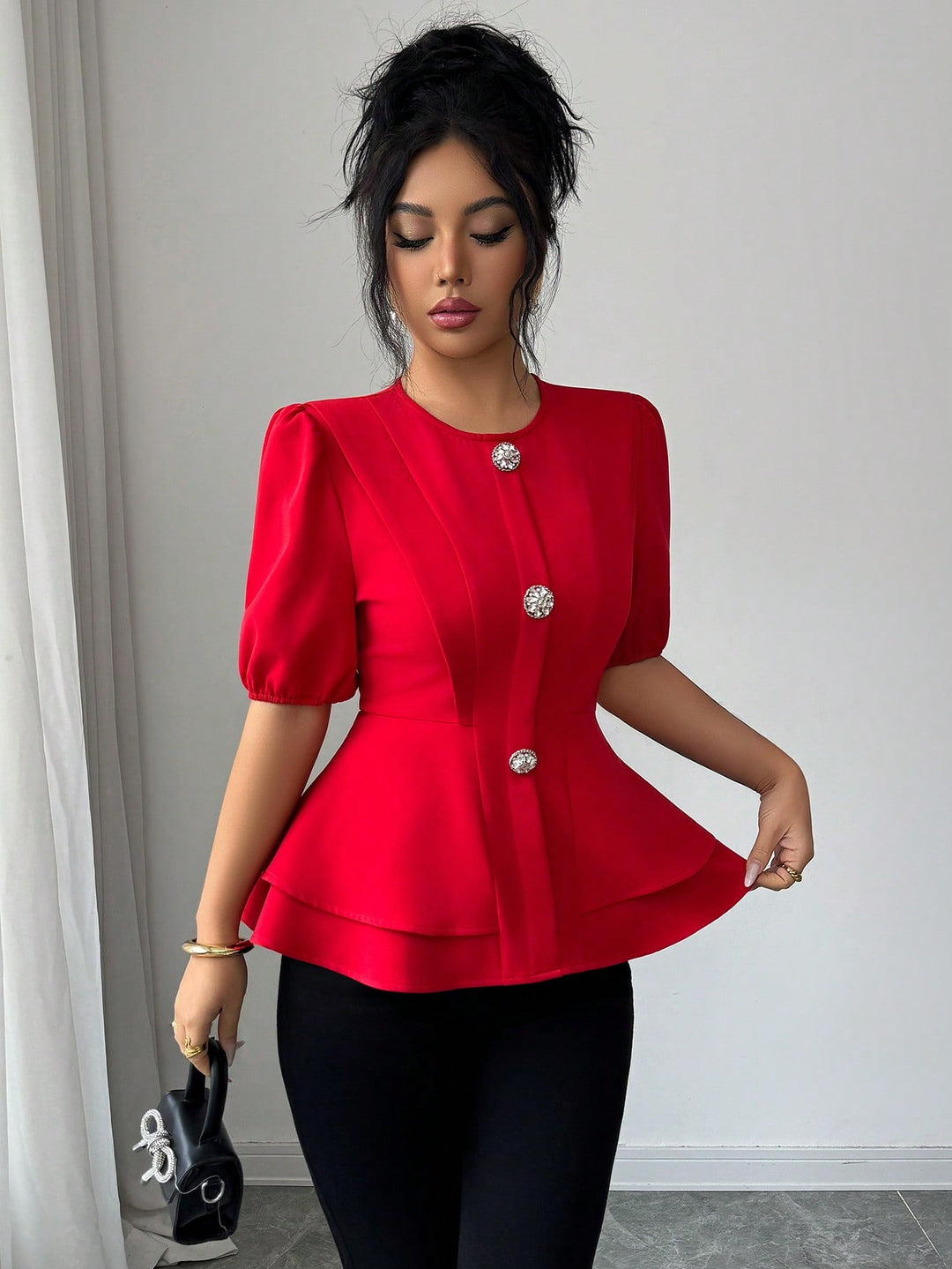 Bluza SHEIN, roșu
