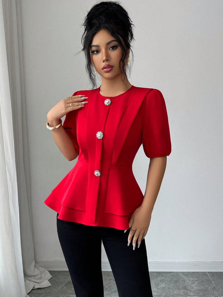 Bluza SHEIN, roșu