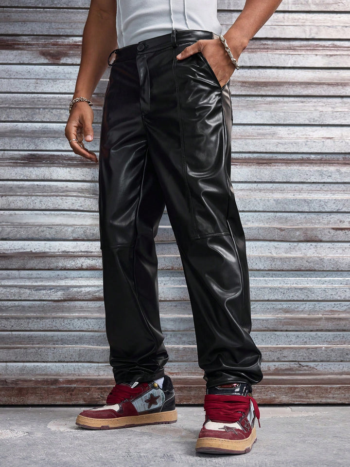 Pantalon SHEIN, negru