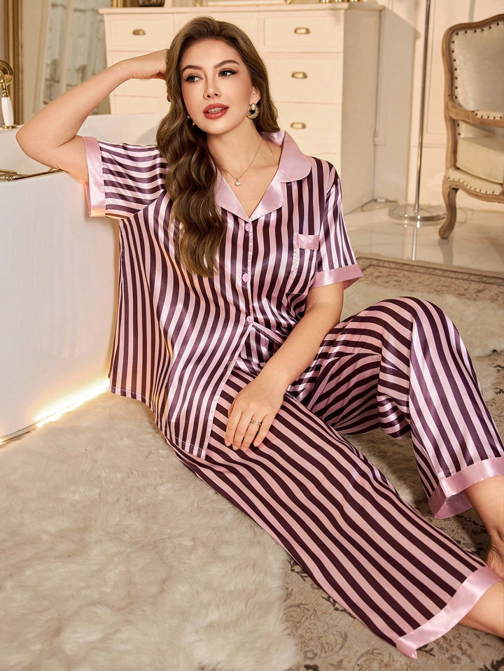 Set pijamale SHEIN, roz