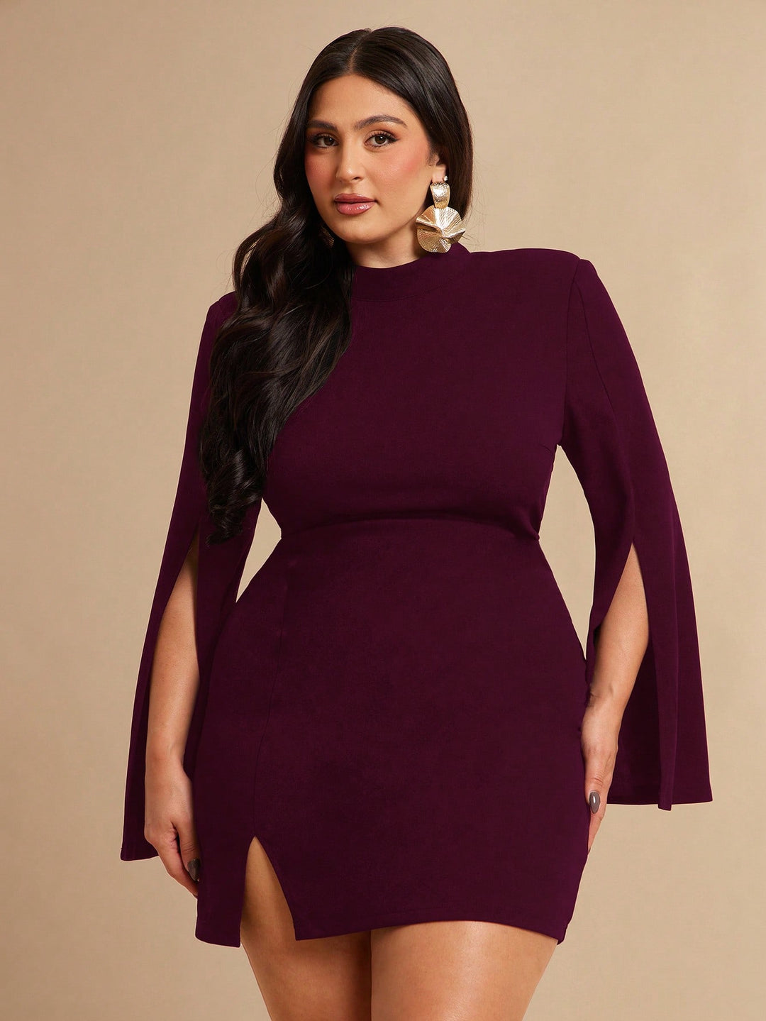 Rochie SHEIN, maro