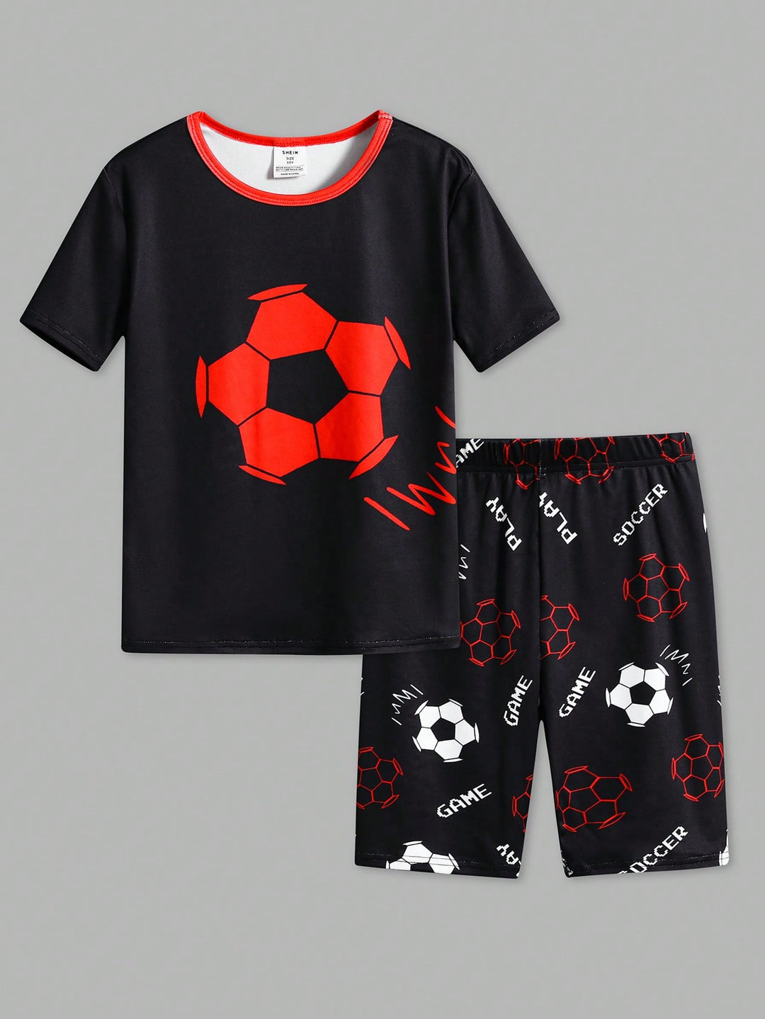 Pijama SHEIN, roșu