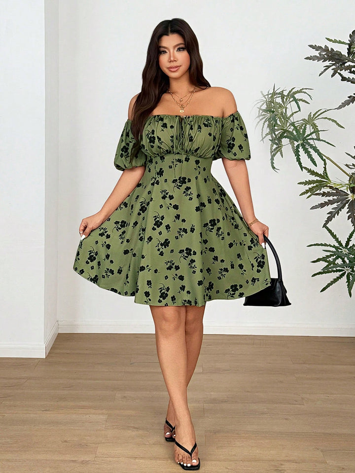 Rochie SHEIN, verde
