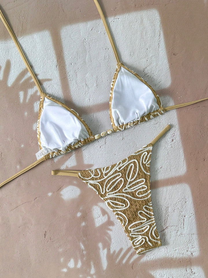 Set bikini SHEIN, mix culori