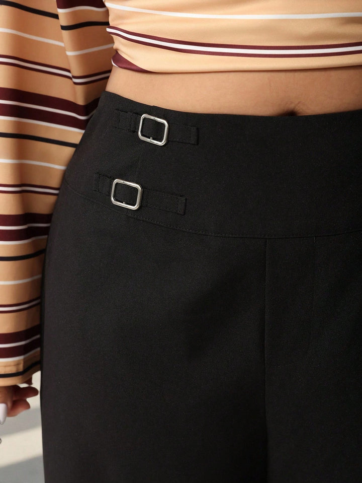 Pantaloni SHEIN, negru