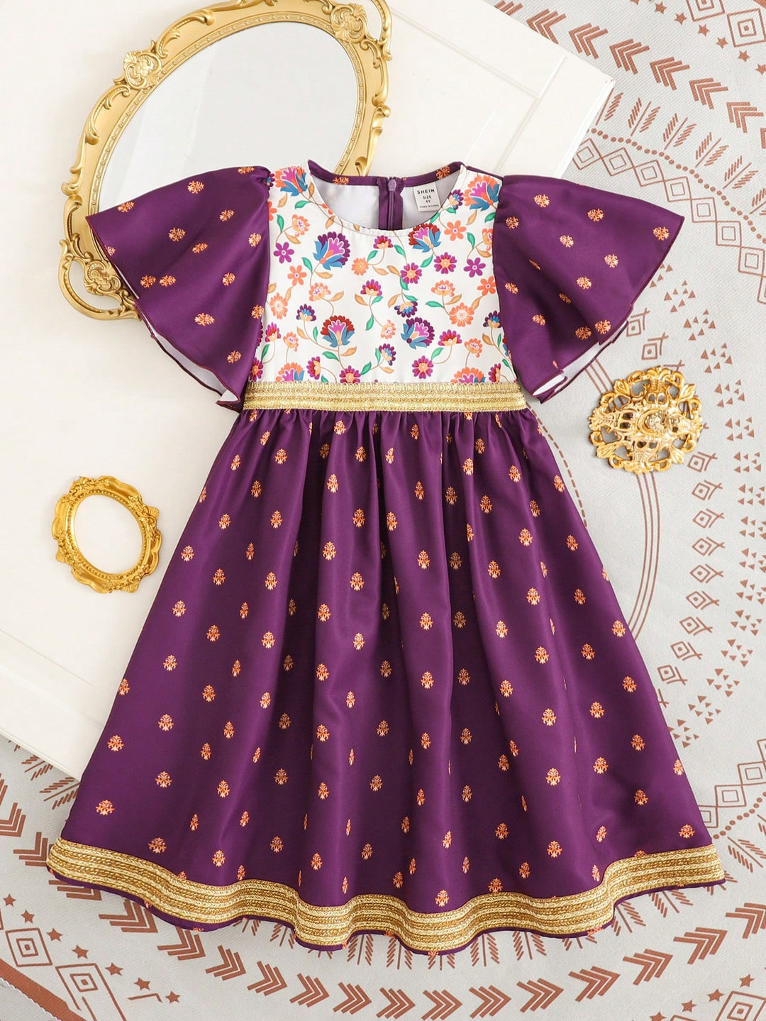 SHEIN ruha, lila