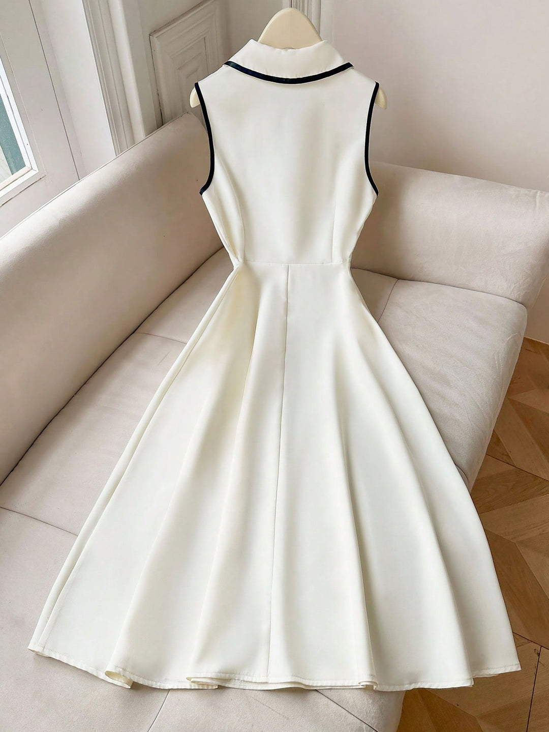 Rochie midi SHEIN, bej