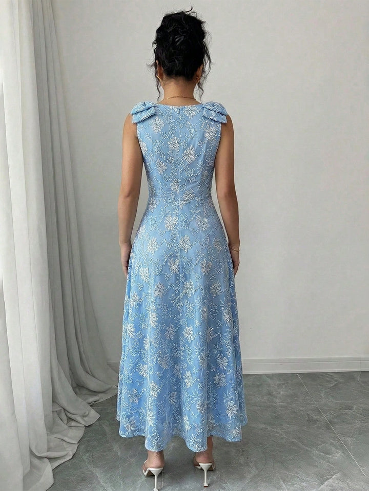 Rochie maxi SHEIN, albastru