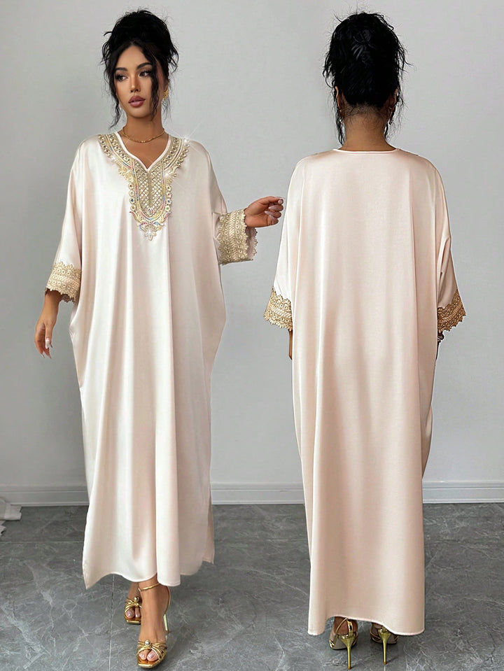 SHEIN Maxi ruha, bézs