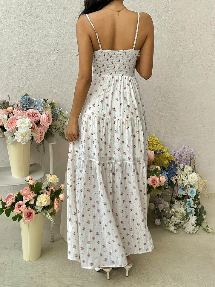 Rochie maxi SHEIN, mix culori