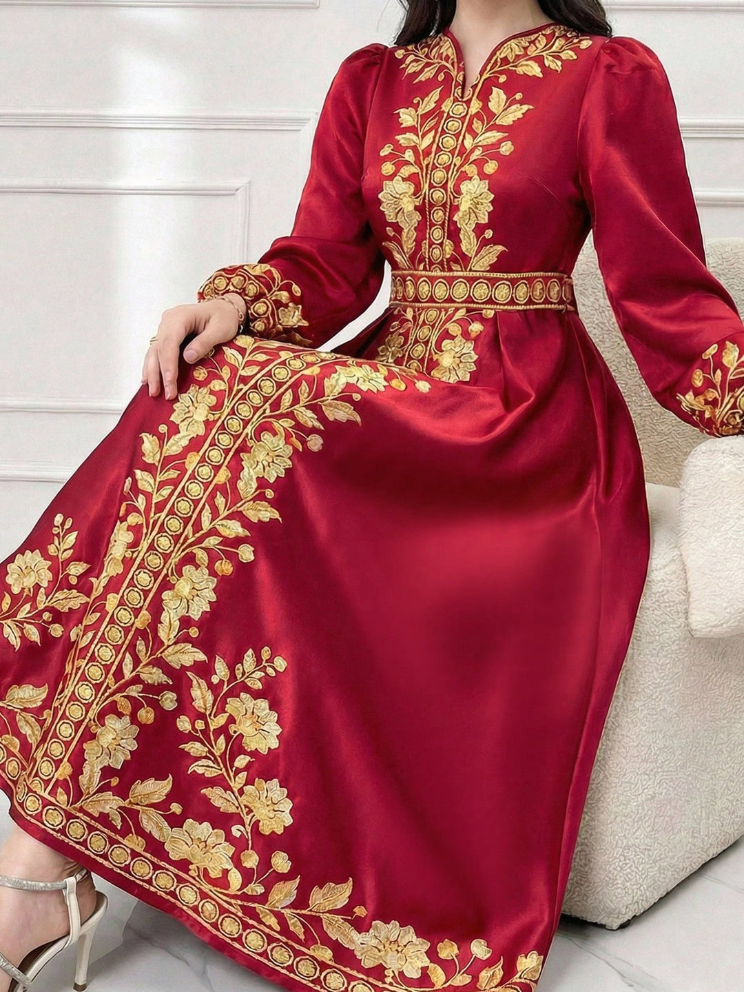SHEIN ruha, piros