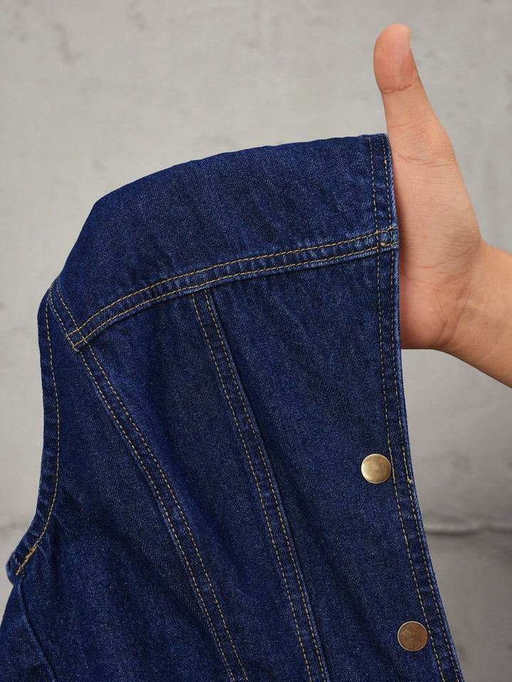 Top SHEIN, albastru