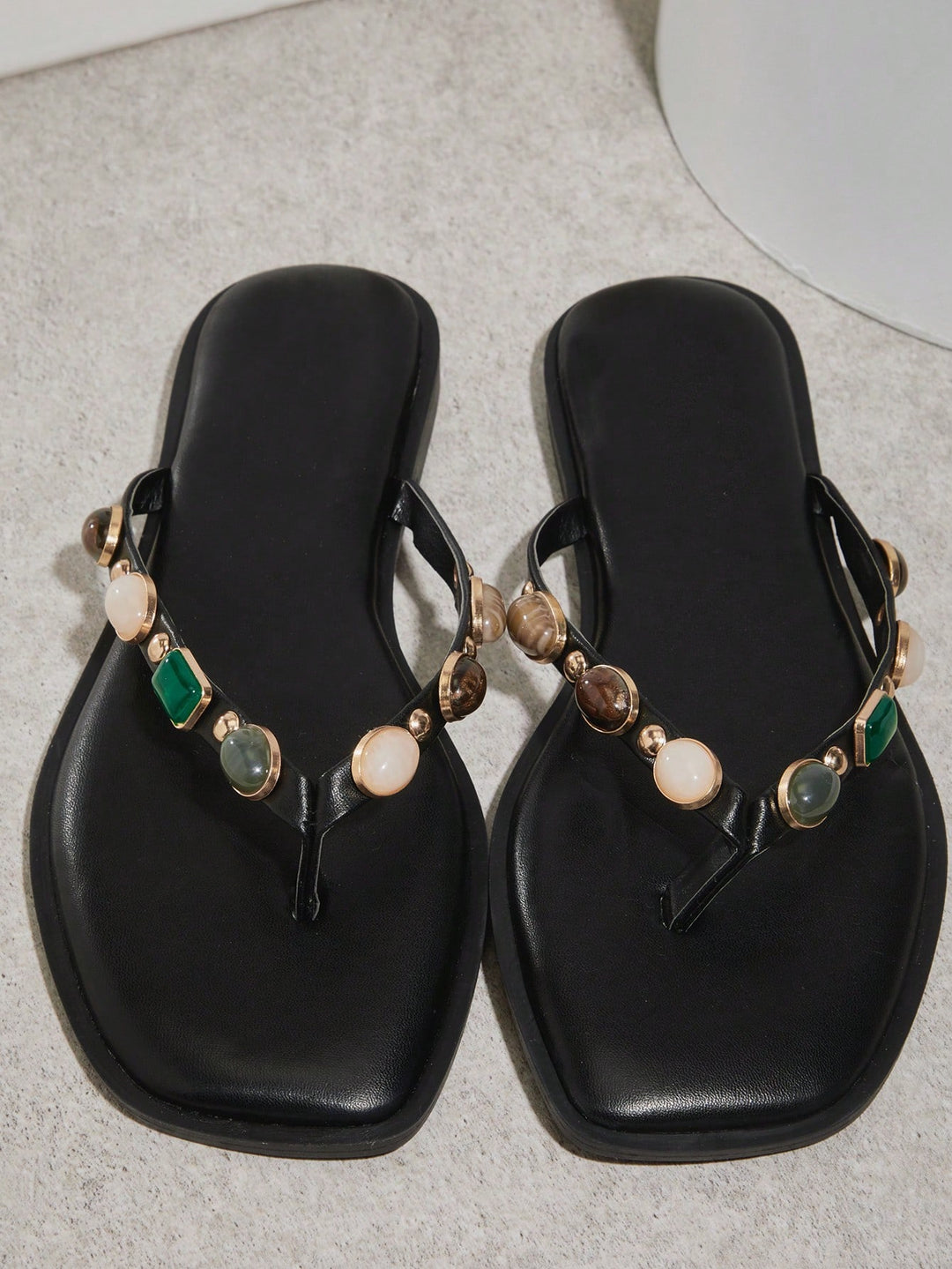 Sandale SHEIN, negru