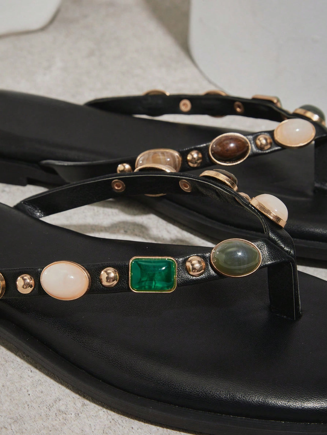 Sandale SHEIN, negru