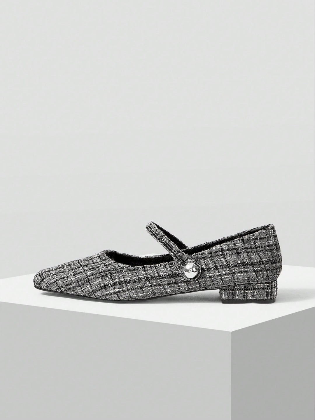 Pantofi cu toc SHEIN, gri