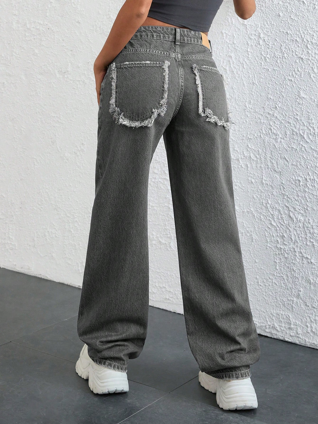 Jeans SHEIN, gri