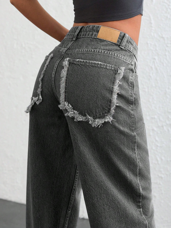 Jeans SHEIN, gri