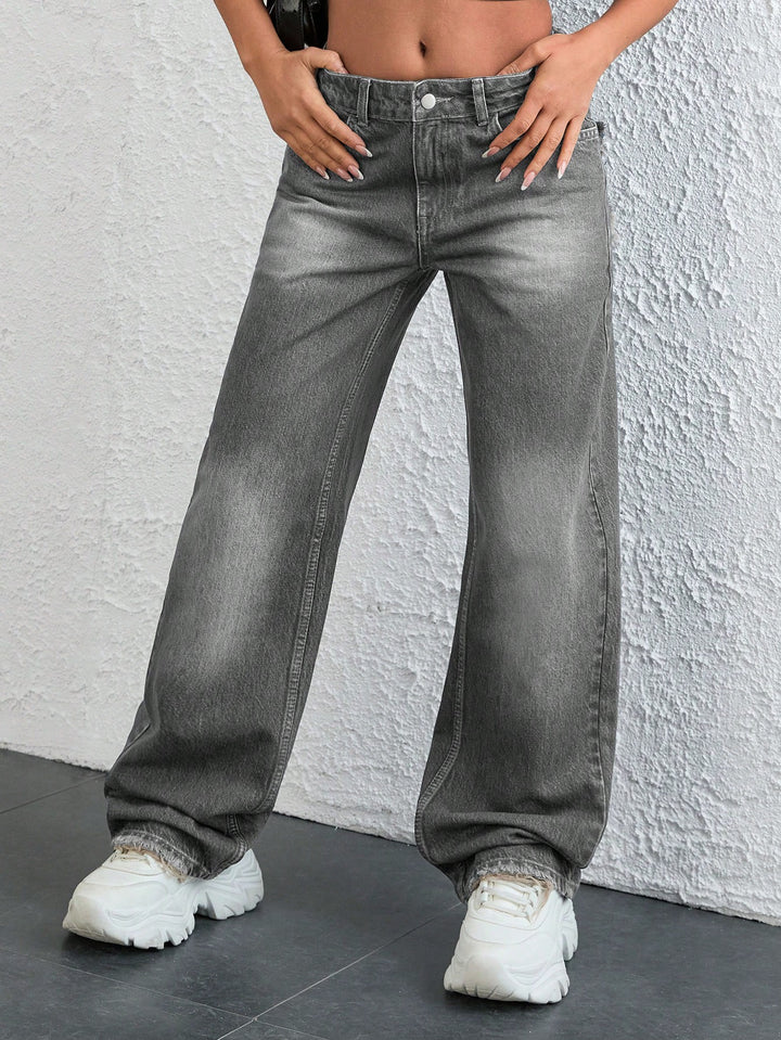Jeans SHEIN, gri