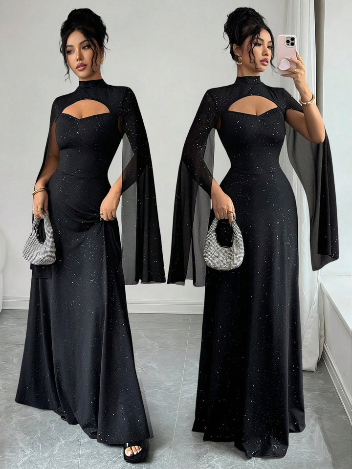 Rochie maxi SHEIN, negru