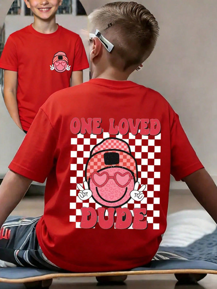 SHEIN póló, piros
