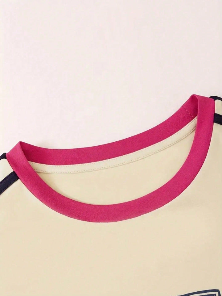 Tricou SHEIN, portocaliu