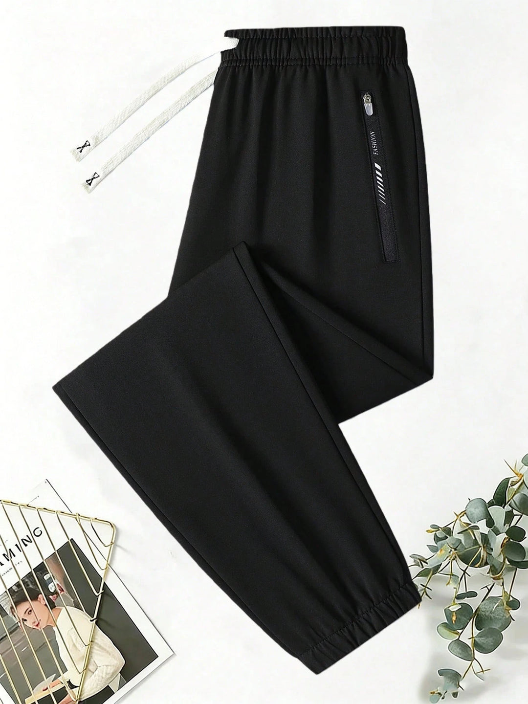 Pantaloni SHEIN, negru