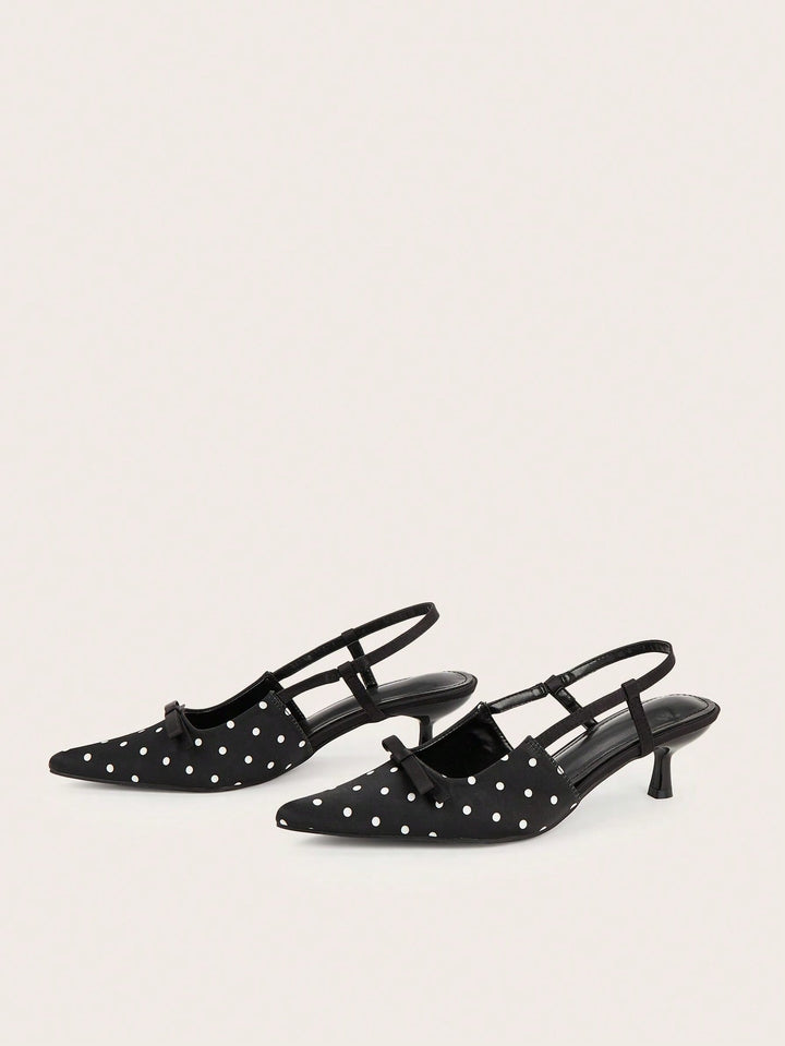 Pantofi cu toc SHEIN, negru
