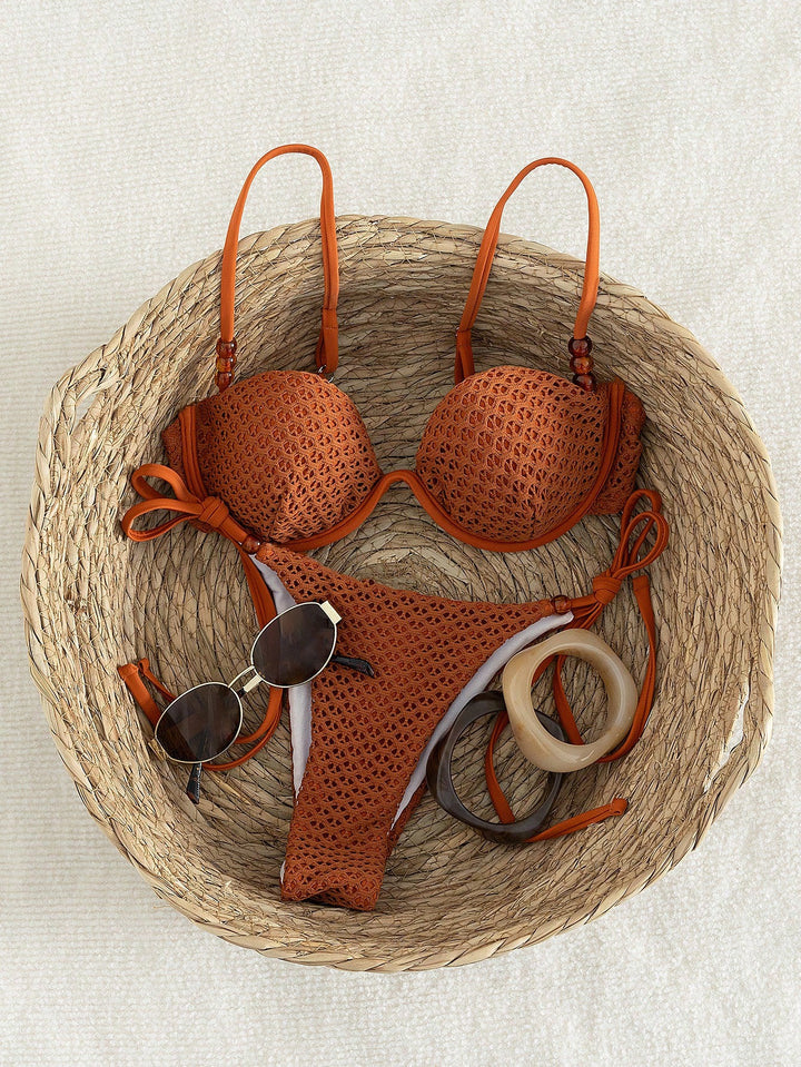 SHEIN bikini szett, narancssárga