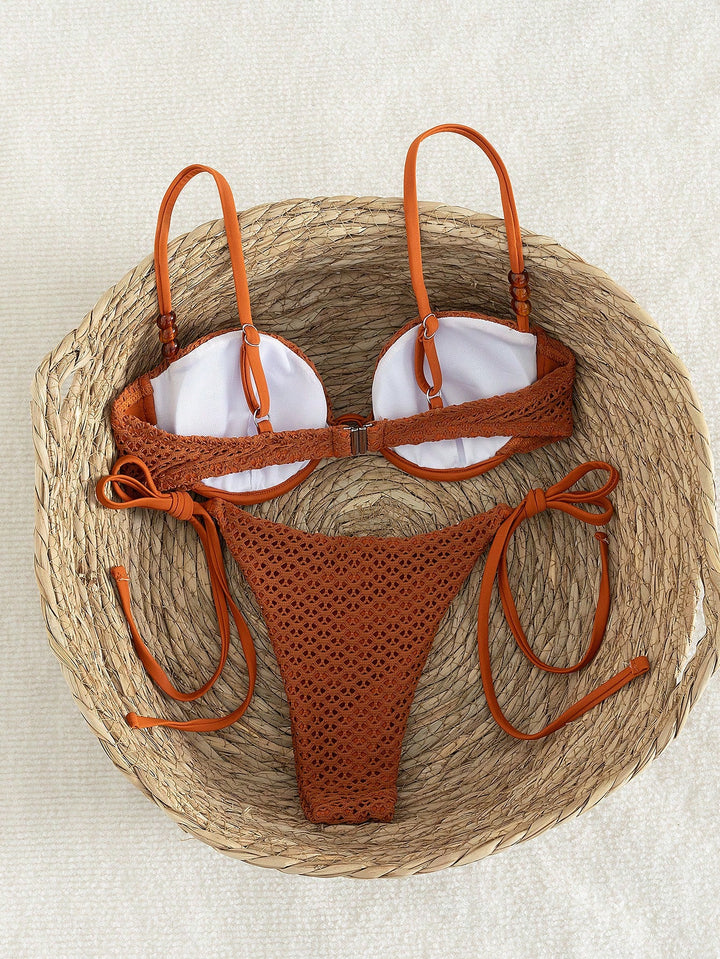 SHEIN bikini szett, narancssárga