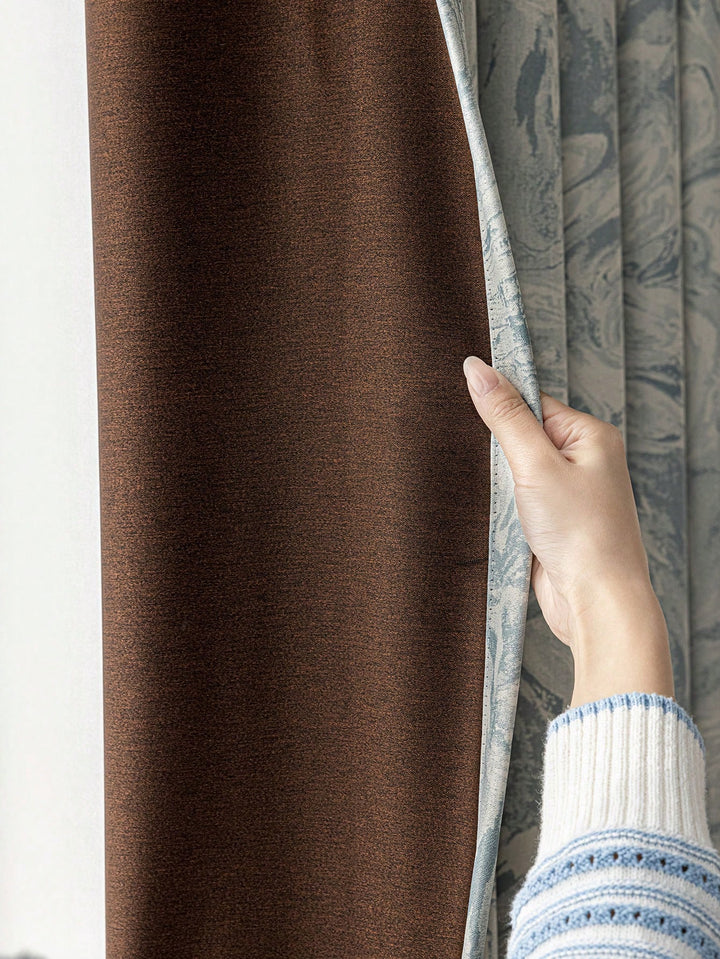 Draperie blackout SHEIN, albastru