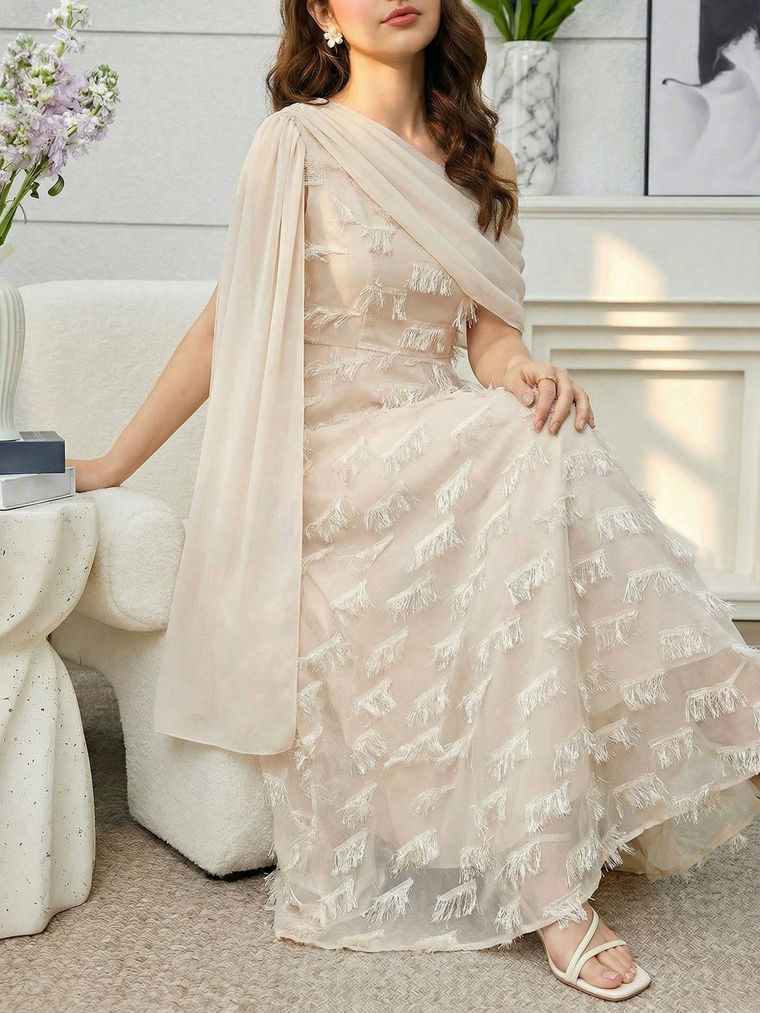 Rochie SHEIN, bej