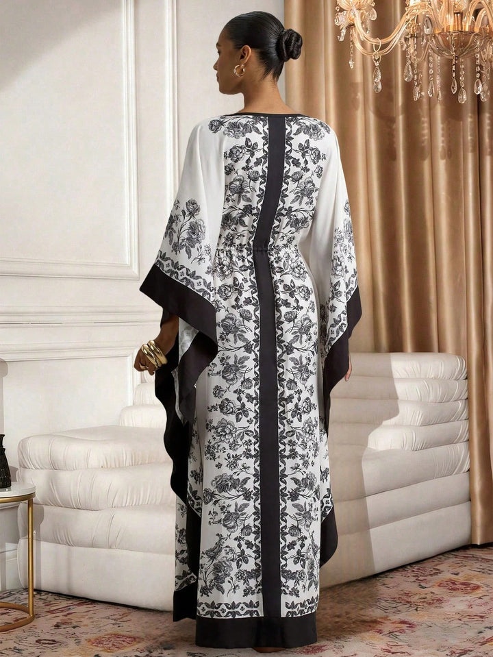 Set caftan și jalabiya SHEIN, mix culori