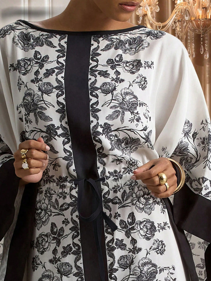 Set caftan și jalabiya SHEIN, mix culori