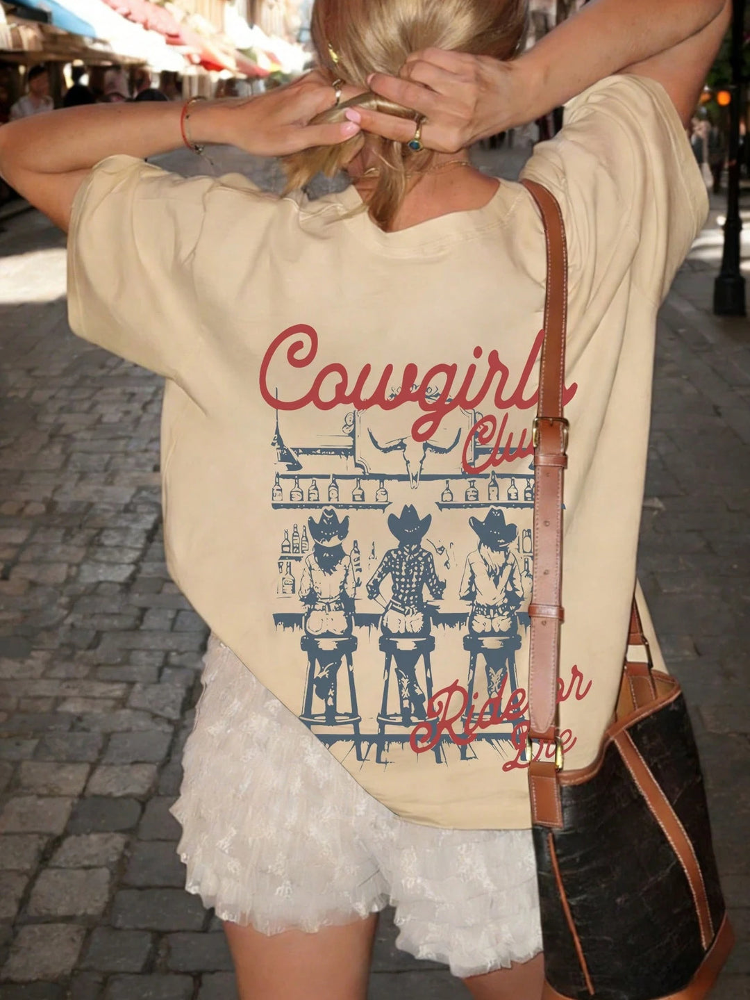 Tricou SHEIN, bej