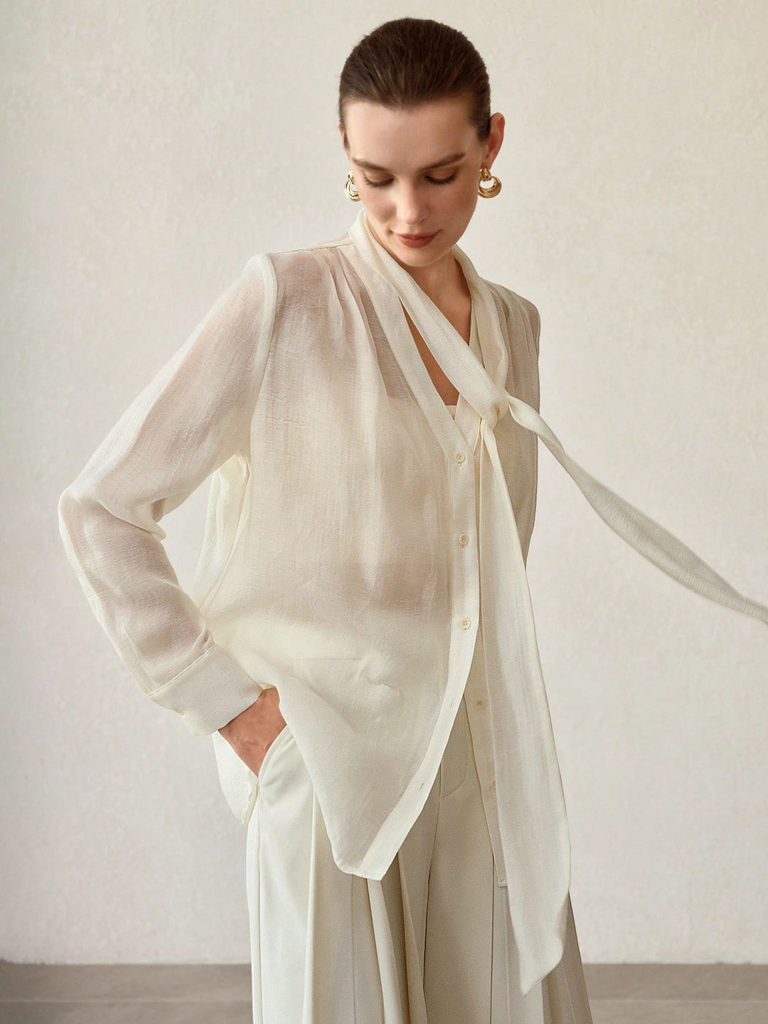 Bluza SHEIN, bej