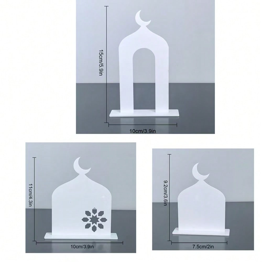 Ornament acrilic islamic SHEIN, mix culori
