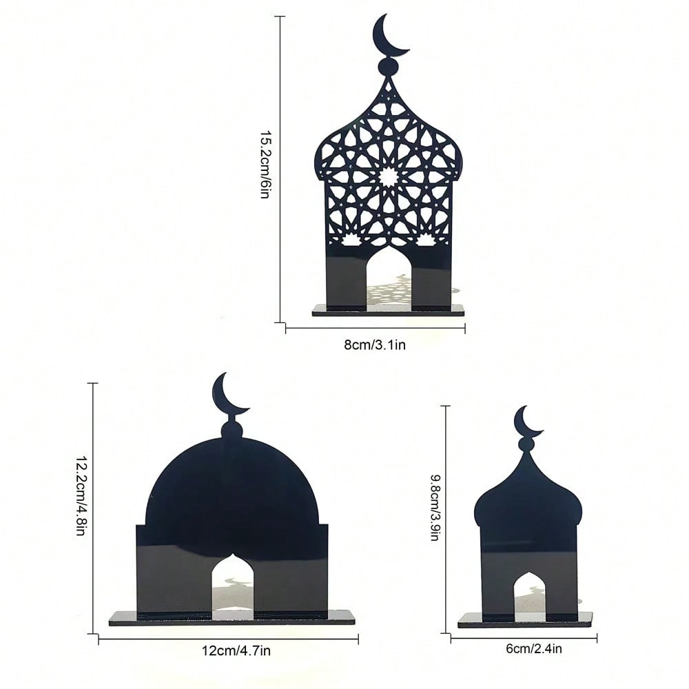 Ornament acrilic islamic SHEIN, mix culori
