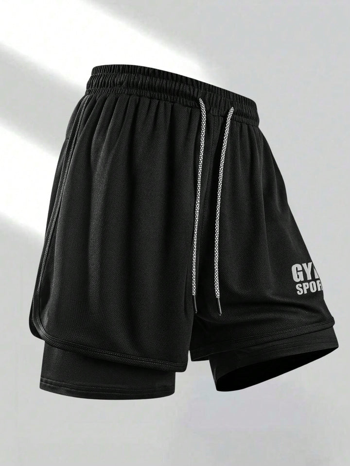 Pantaloni scurți SHEIN, negru