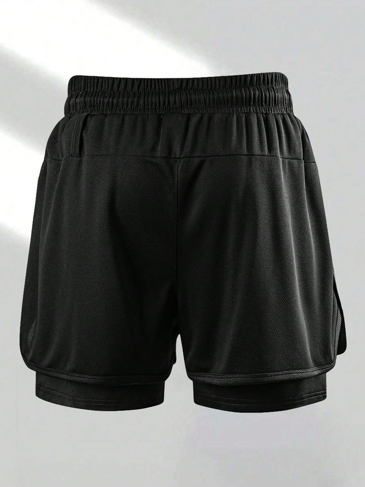 Pantaloni scurți SHEIN, negru