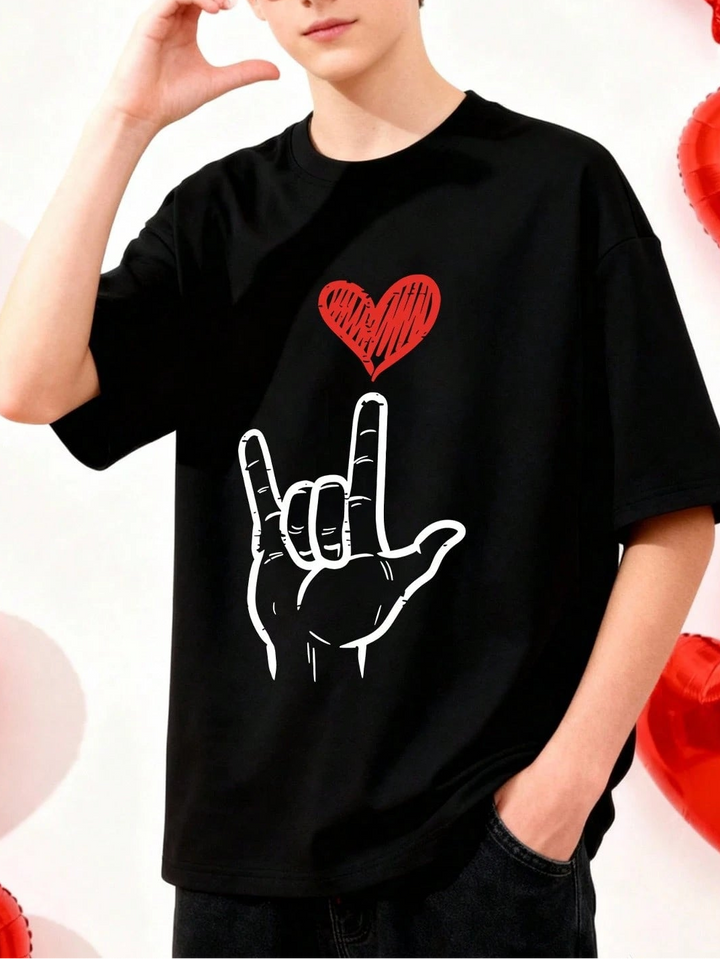Tricou SHEIN, negru