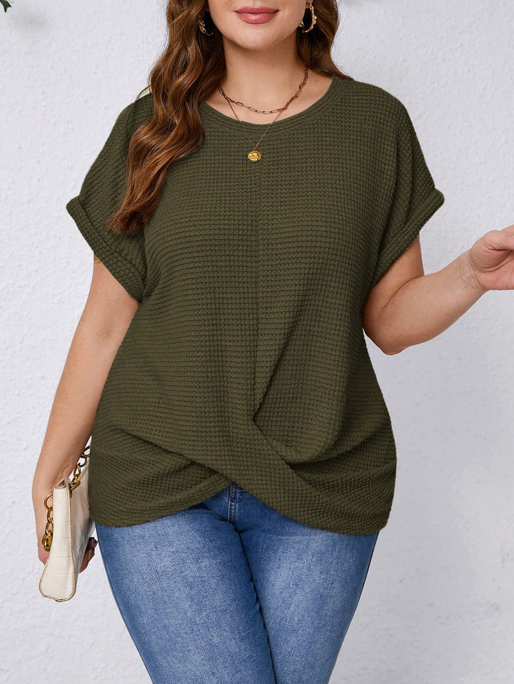 Tricou SHEIN, kaki
