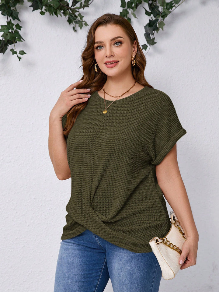 Tricou SHEIN, kaki