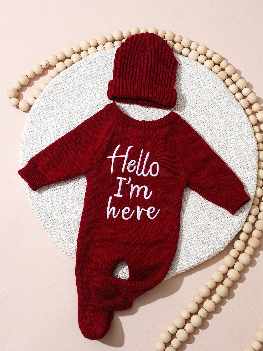 Baby SHEIN szett, bordó