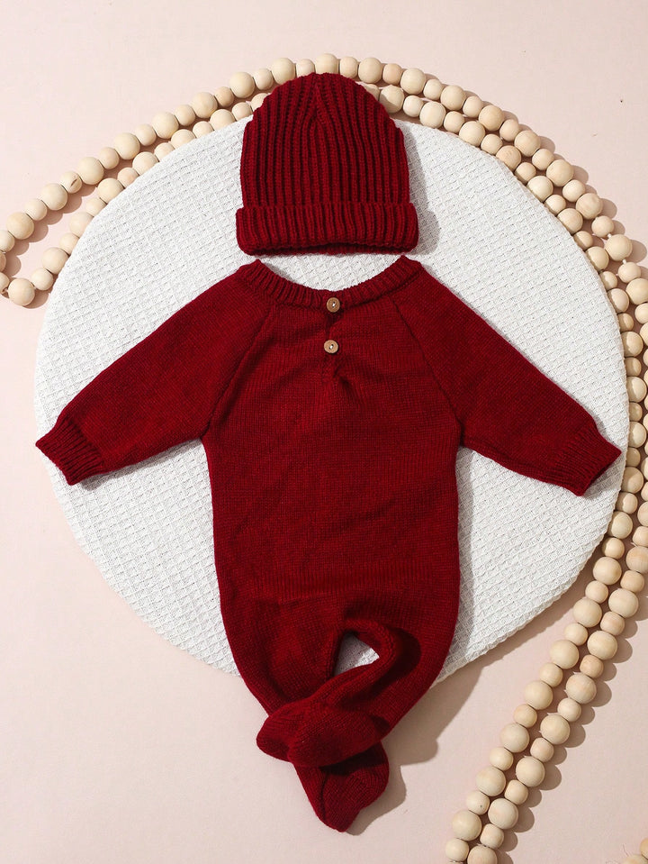Baby SHEIN szett, bordó