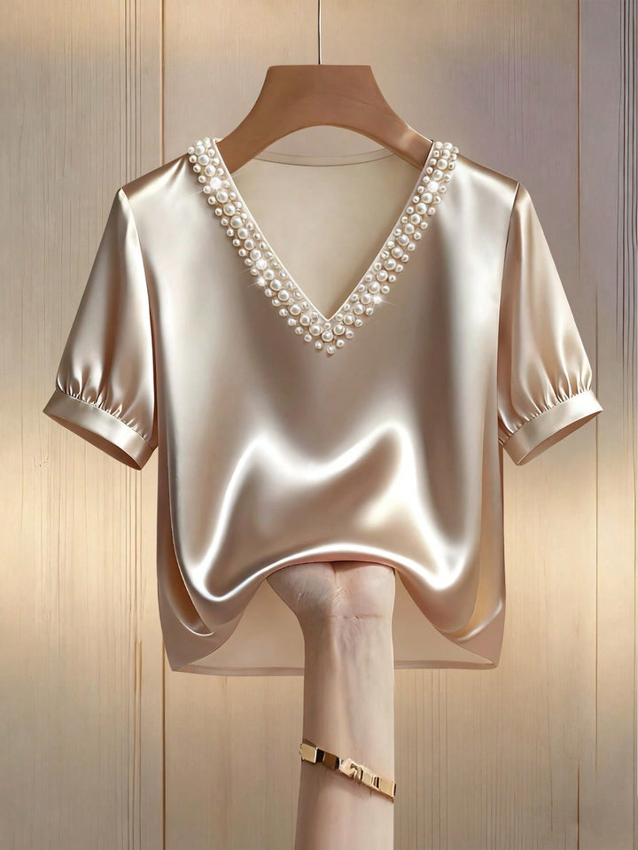 Tricou SHEIN, bej