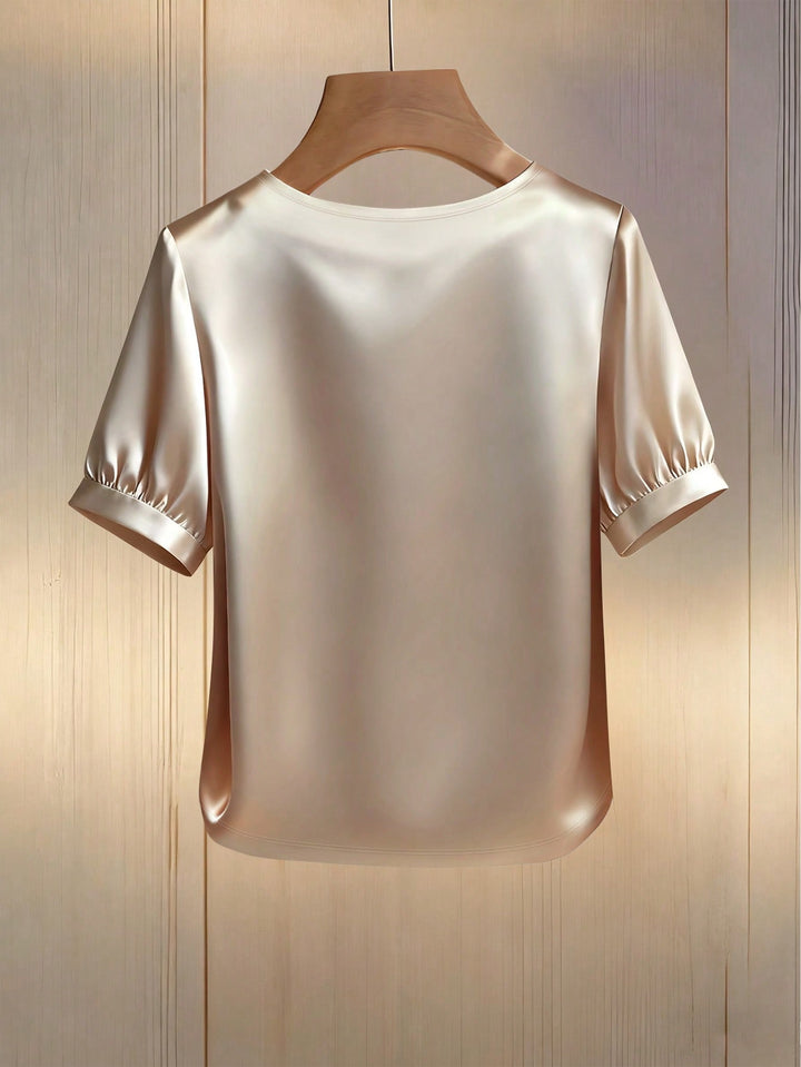 Tricou SHEIN, bej